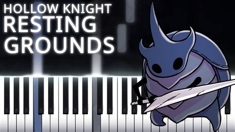 Hollow Knight Resting Grounds Piano Youtube