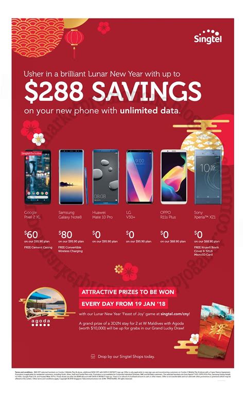 Follow the latest news on singtel at today. Singtel Lunar New Year Promotion 13 January 2018 ...