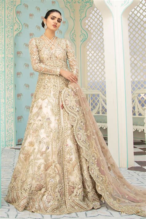 Buy Pakistani Bridal Maxi For Wedding Online Nameera By Farooq