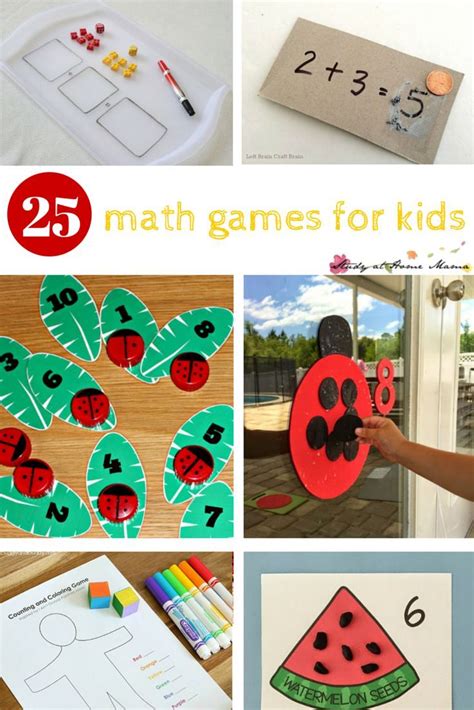 25 Math Games For Kids So Many Hands On Math Activities That Kids