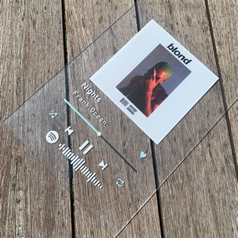 Custom Acrylic Spotify Album Cover Personalized Music Plaque Etsy