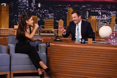 Ariana Grande At The Tonight Show Starring Jimmy Fallon In New York 09