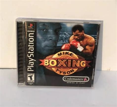 Mike Tyson Boxing Sony Playstation 1 Ps1 Game Complete In Case