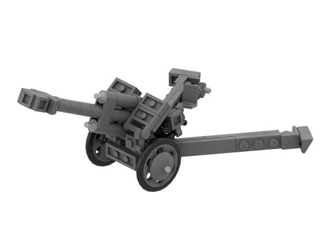 Lego Moc 152mm Howitzer M1943 D 1 By Brawngp94 Rebrickable Build