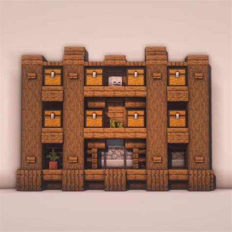 Goldrobin Minecraft Builder On Instagram Storage Cabinet Designs 🏢