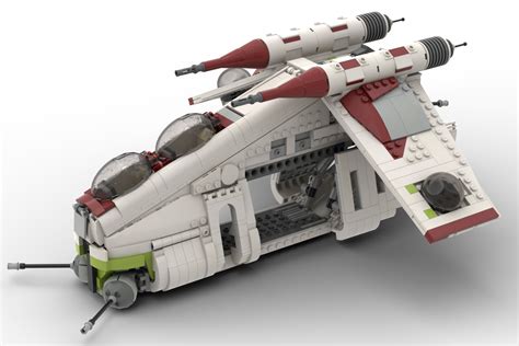 Moc Republic Gunship Laati Lego