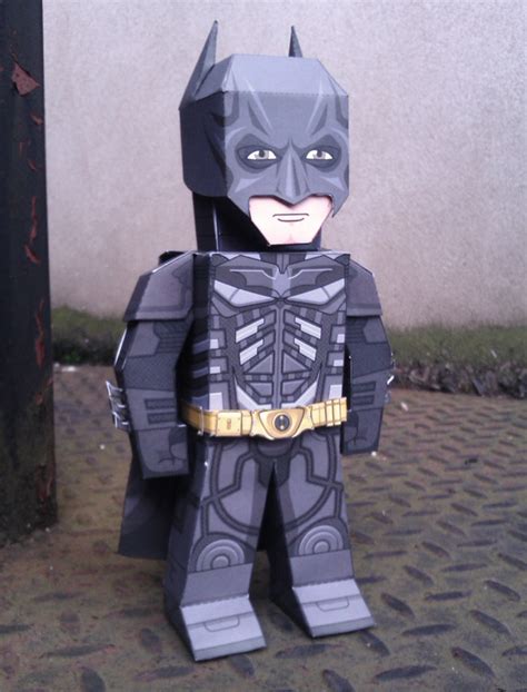 Dark Knight Rises Batman Paper Toy Papercraft Paradise