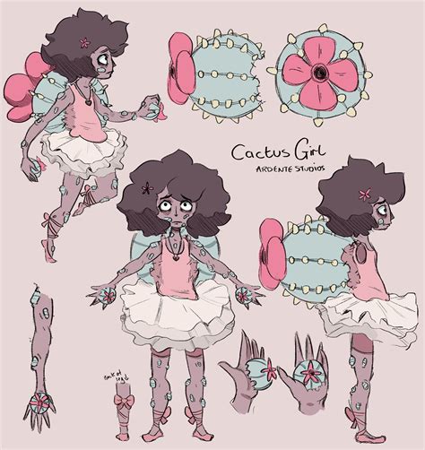 Artstation Cactus Girl