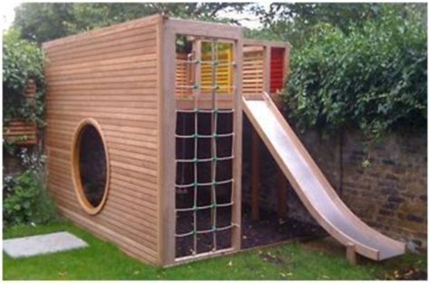 47 Backyard Design Ideas With Childrens Slides ~