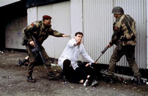 Bloody sunday, demonstration in londonderry, northern ireland, on sunday, january 30, 1972, by roman catholic civil rights supporters that turned violent when british paratroopers opened fire, killing. Bloody Sunday