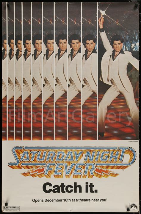 Saturday Night Fever Movie Poster 1977 Subway 1 Sheet (29x45)