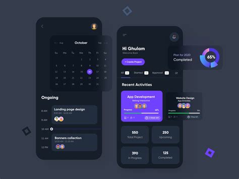 Task Management Ux Ui Design By Ghulam Rasool 🚀 For Cuberto On Dribbble