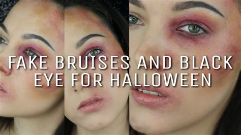 How To Make A Black Eye Bruise With Makeup Saubhaya Makeup