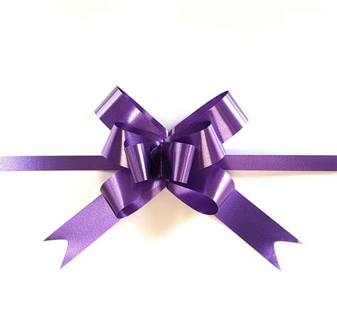 Purple Pull Bows-Purple Gift Bows-Purple Pull-up Bow-Purple Bows UK ...