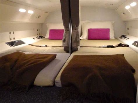 The Secret Airplane Bedrooms For Flight Attendants On Long Haul Flights