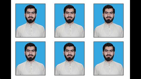 How To Creat A Passport Size Photo Very Easy Passport Size