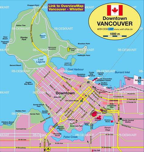Map Of Vancouver Interactive Images Frompo