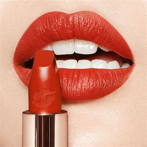 Red Hot Susan Orange Red Refillable Lipstick Hot Lips 2 Charlotte