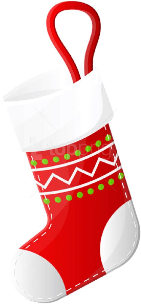 Free Png Christmas Stocking Red Png Clip Art Transparent Png Large