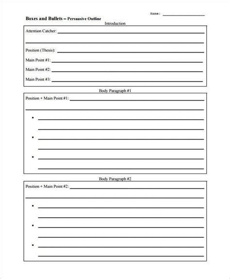 Importance of a reflective essay. Essay Outline Template - 25+ Free Sample, Example, Format ...