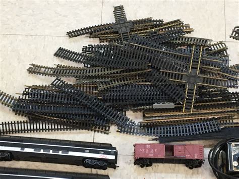 Vintage Train Set Lots Of Track Untested Schmalz Auctions