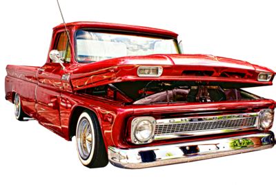 PSD Detail | Lowrider Truck High-Res | Lowrider trucks, Trucks, Classic chevy trucks