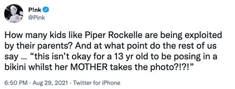 Youtuber Piper Rockelle 14 Slams Pink After Star Accused Teen S Mom Of Exploiting Her With