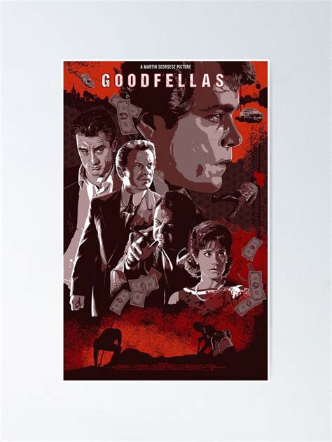 Movie Poster Goodfellas Fan Art Poster For Sale By Barrasmaria