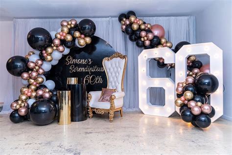 Balloon Decoration For 60th Birthday - Jewelry Promise