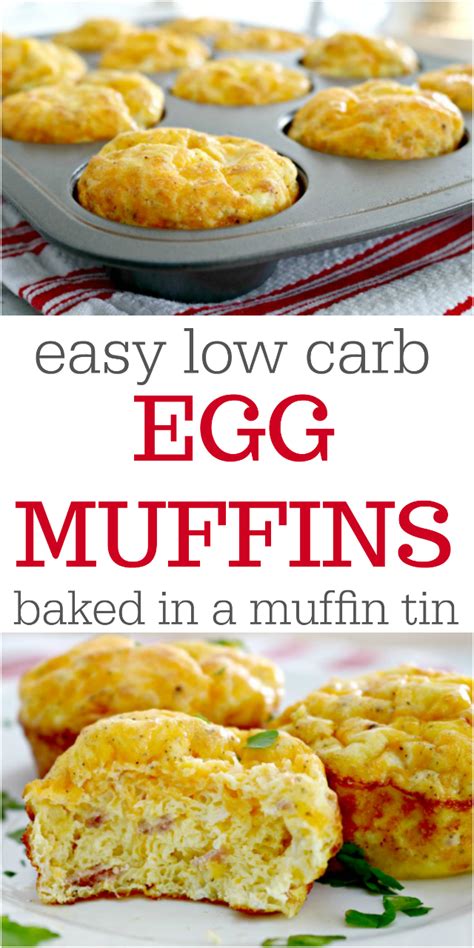 Easy Low Carb Egg Muffins