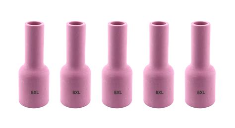 X Long Alumina Nozzle Cups For Tig Welding Torches Series