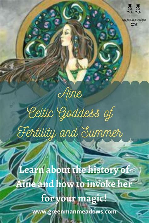 Aine Celtic Goddess Of Fertility And Summer Wicca For Beginners