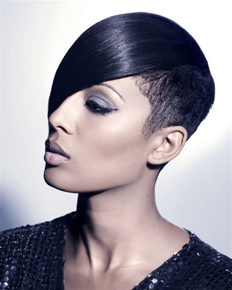 Hairstyles With Bangs African American 2014 Black Women