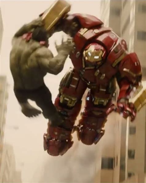 Hulkbuster Vs Hulk Fight Scene Description In Avengers Age Of Ultron