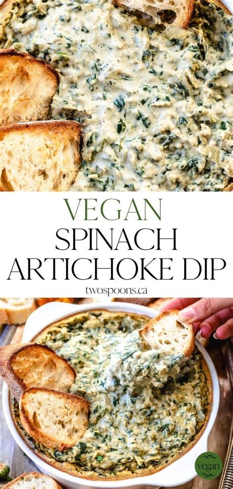 How To Make Vegan Spinach Artichoke Dip Artofit