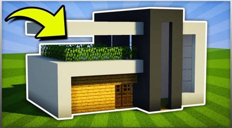 Large and fully furnished both inside and outside the mansion! Minecraft : How To Build a Easy Small Modern House ...