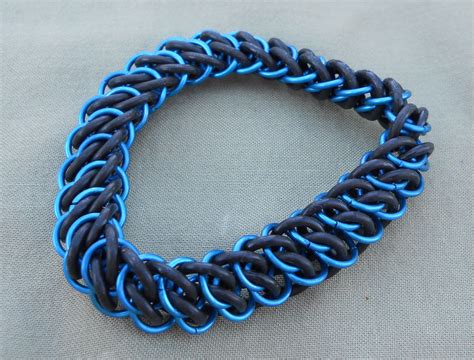 Bright Blue Anodized Aluminum With Black Epdm Rubber Rings