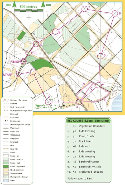 What Does An Orienteering Map Look Like Wessex Orienteering Club