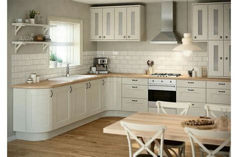 Stonefield stone kitchen from B&Q | Kitchen fittings, Kitchen interior