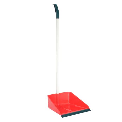 Long Handle Dust Pan Extra With Rubber Lip Utilplastic