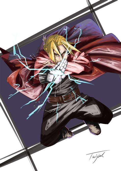 Edward Elric Fullmetal Alchemist Image By Tig0106 2626089