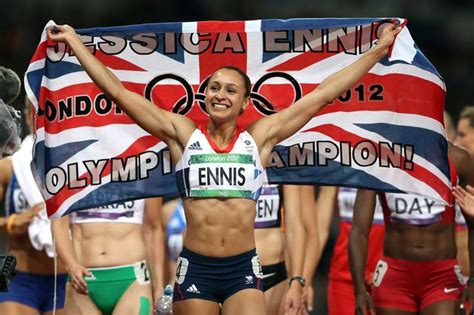 Great Britain S Jessica Ennis Wins Heptathlon Gold Sbnation
