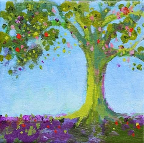Contemporary Artists Of Arizona Happiness Tree Just For Fun Paintings