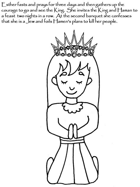 Queen Esther Activity Sheets Bilscreen