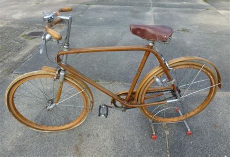 Italian Wooden Bike Circa 1945