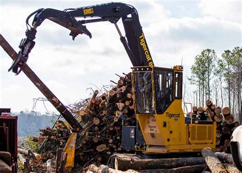 Tigercat 865 Logger Timber Harvesting