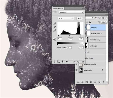 Collection Of Double Exposure Effect Photoshop Tutorial