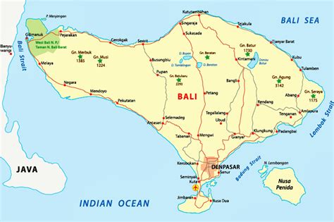 Bali Map Bali On A Map By Regions Bali Tourism Board Bali Bus Rental