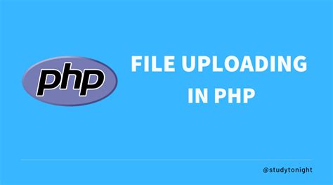 Single And Multiple File Uploading Script In Php Studytonight