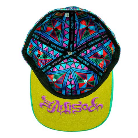 Chris Dyer Dmt Triangles Black Fitted Hat Grassroots California